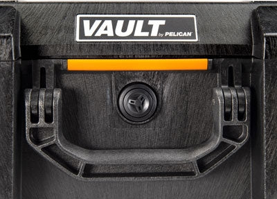 Load image into Gallery viewer, Pelican Vault Large Pistol - Case W/ Foam Black