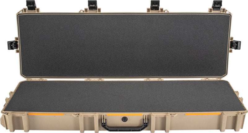 Pelican Vault Double Rifle - Case W/ Wheels/foam 53" Tan - Skoutley Outdoors LLC