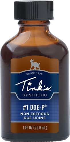 Tinks Deer Lure #1 Doe-p Non - Estrus Synthetic 1fl Oz Bottle - Skoutley Outdoors LLC