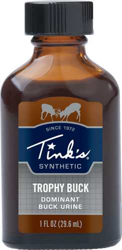 Tinks Deer Lure Trophy Buck - Synthetic 1fl Ounce Bottle - Skoutley Outdoors LLC