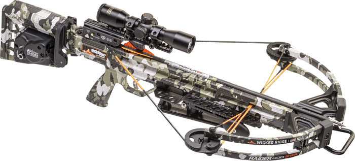 Load image into Gallery viewer, Wicked Ridge Xbow Raider 400 - Acudraw De-cock 400fps Peak< - Skoutley Outdoors LLC