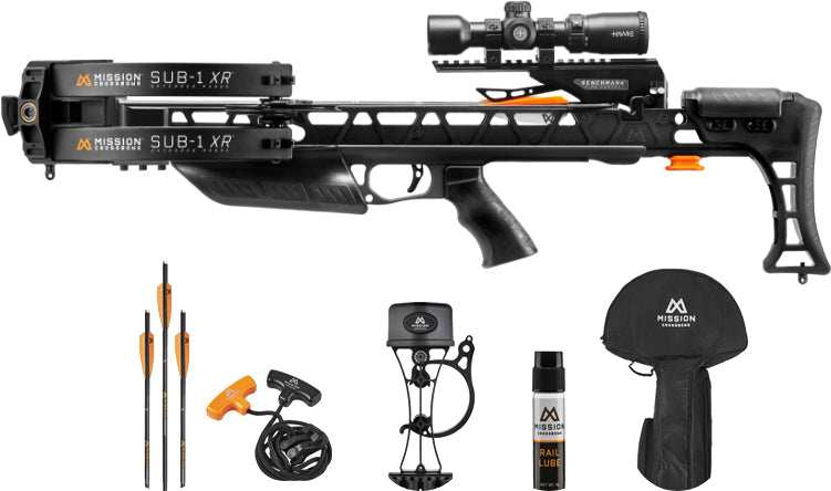 Mission Crossbow Sub-1 Xr - Package 410fps Black - Skoutley Outdoors LLC