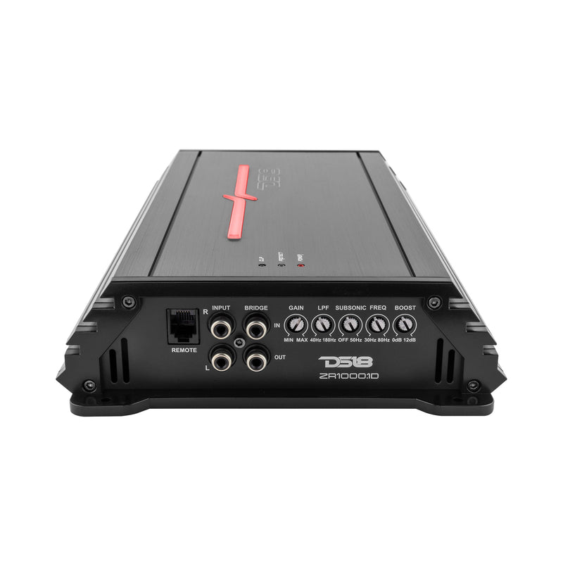 Load image into Gallery viewer, ZR 1-Channel Class D Amplifier 1000 Watts RMS-1 Ohm