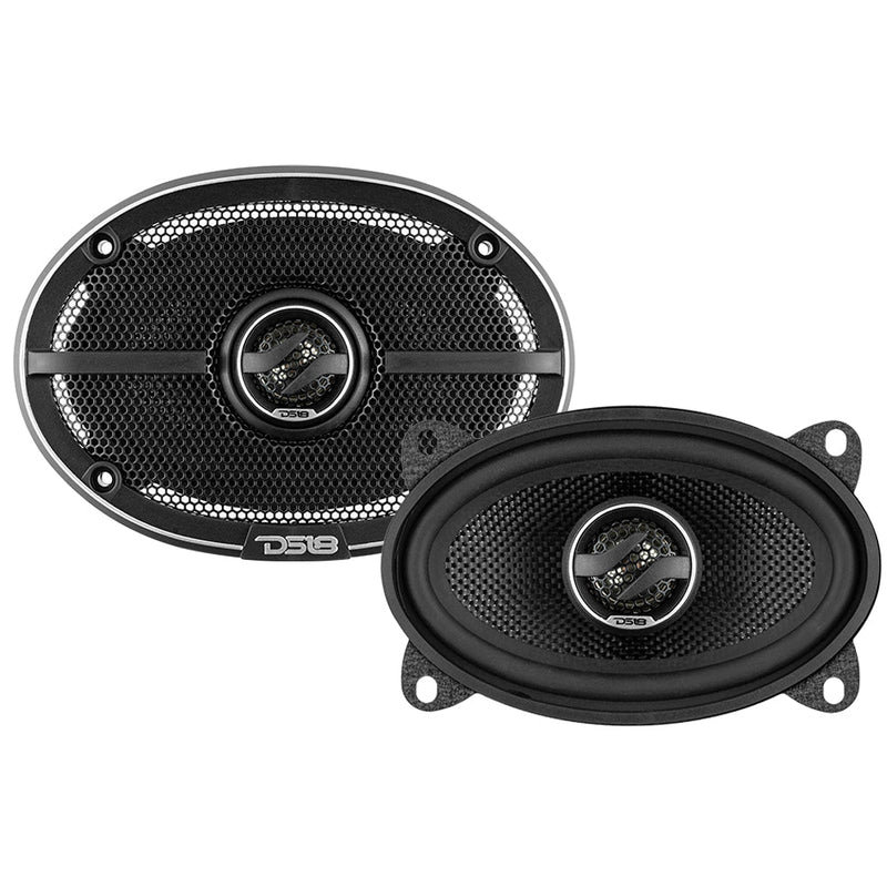 Load image into Gallery viewer, ZXI 4x6" 2-Way Coaxial Speakers with Kevlar Cone | 60 Watts RMS 4-Ohm