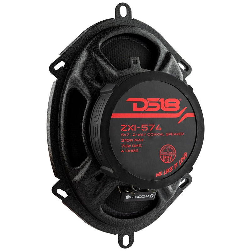 Load image into Gallery viewer, ZXI 5x7" 2-Way Coaxial Speakers with Kevlar Cone | 70 Watts Rms 4-Ohm