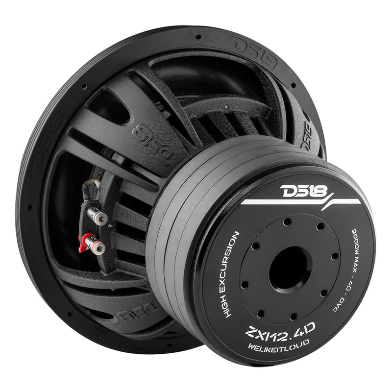 Load image into Gallery viewer, ZXI 12" High Excursion Subwoofer Quad Stacked Magnets | 1000W RMS DVC 4-Ohm