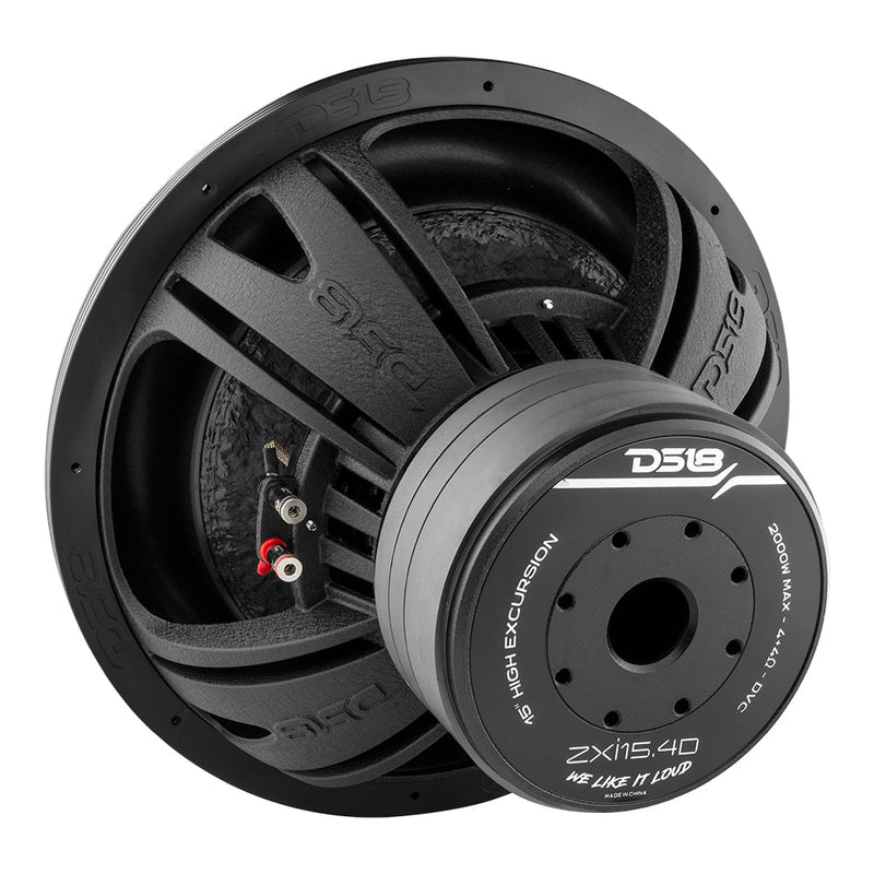 Load image into Gallery viewer, ZXI 15" High Excursion Subwoofer Quad Stacked Magnets | 1000W RMS DVC 4-Ohm