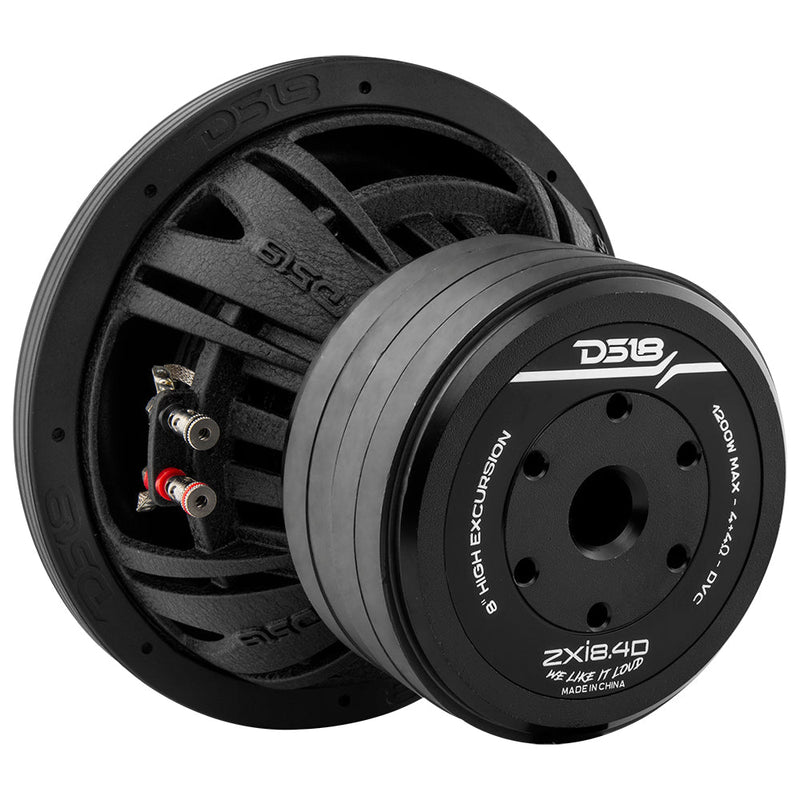 Load image into Gallery viewer, ZXI 8" High Excursion Subwoofer Quad Stacked Magnets | 600W RMS DVC 4-Ohm