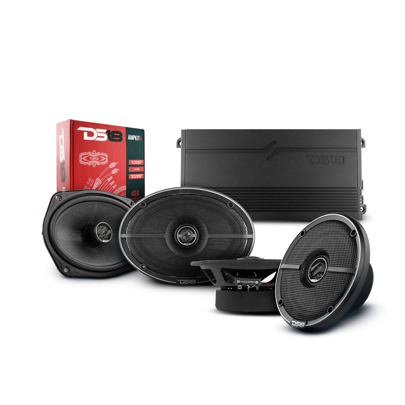 Load image into Gallery viewer, DS18 2015-2020 Ford F-150 Crew and Super Cab Front and Back Doors Speaker Better Upgrade/Replacement Package 1800 Watts
