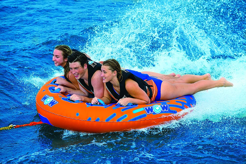 Load image into Gallery viewer, WOW Watersports Nova 3 Person 3P Towable Deck Tube