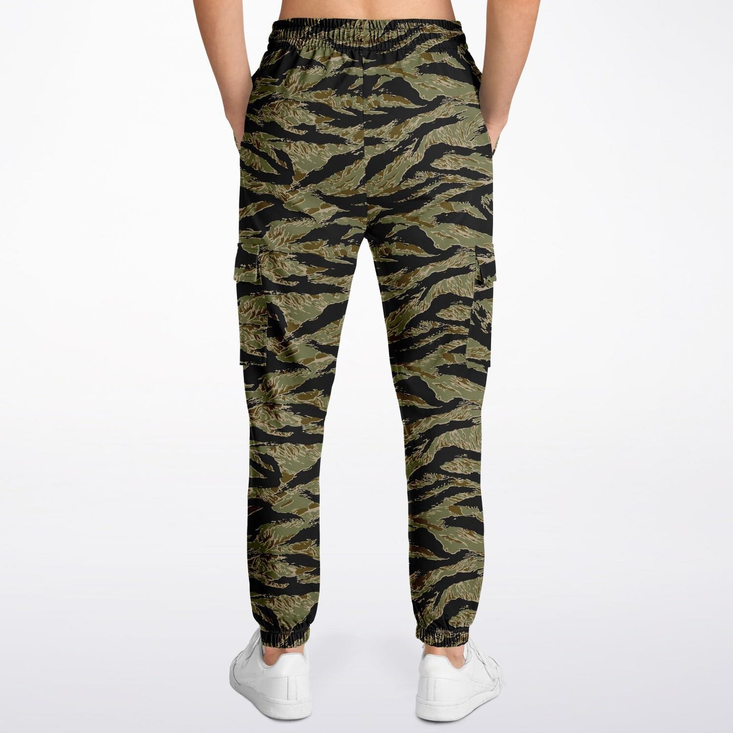 Rad Palm Tiger Stripe Cargo Joggers
