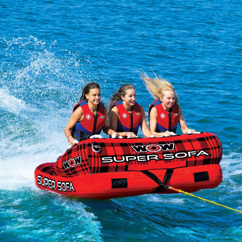 Load image into Gallery viewer, WOW Sports Super Sofa 1 to 3-Person Towable (21-1040)