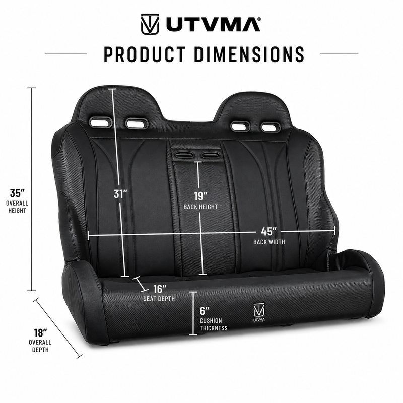 Load image into Gallery viewer, Maverick Sport Max Rear Bench with Harnesses (2019+)