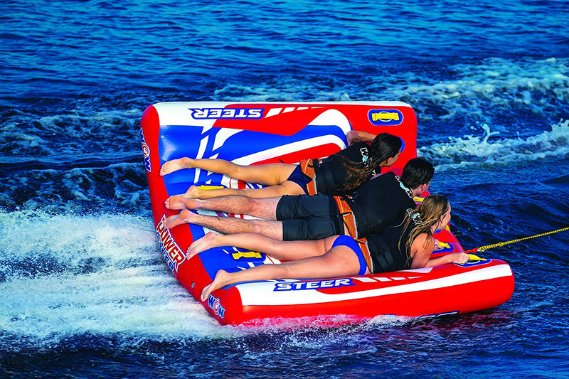 Load image into Gallery viewer, WOW Watersports Power Steer 3 Person 3P Steerable Deck Tube