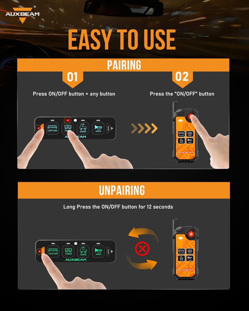 Load image into Gallery viewer, 4 Gang Wireless Remote Control Only for AS-400 Switch Panel