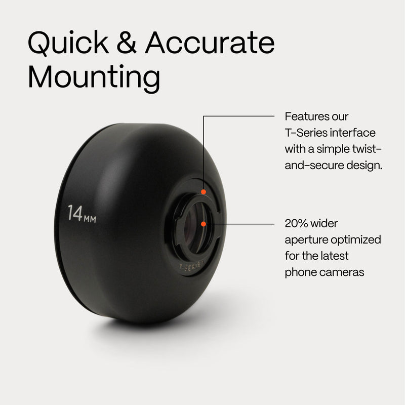 Load image into Gallery viewer, Fisheye 14mm Mobile Lens (T-Series)