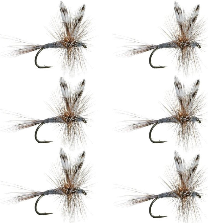 Load image into Gallery viewer, Adams Classic Dry Fly - 6 Flies Hook Size 20