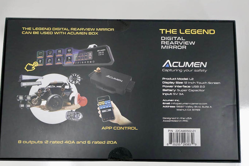 Load image into Gallery viewer, Acument Front/ Rearview mirror switch control system