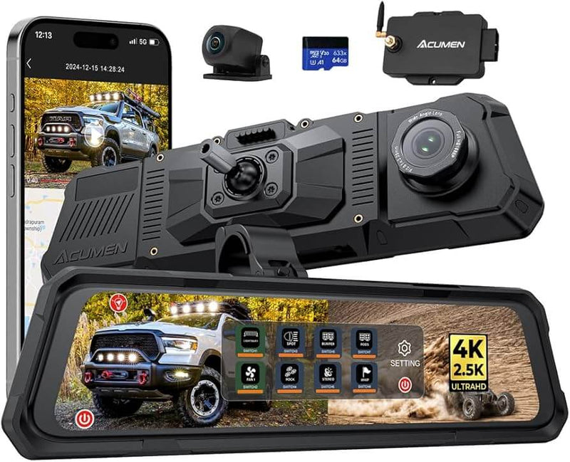 Load image into Gallery viewer, Acument Front/ Rearview mirror switch control system