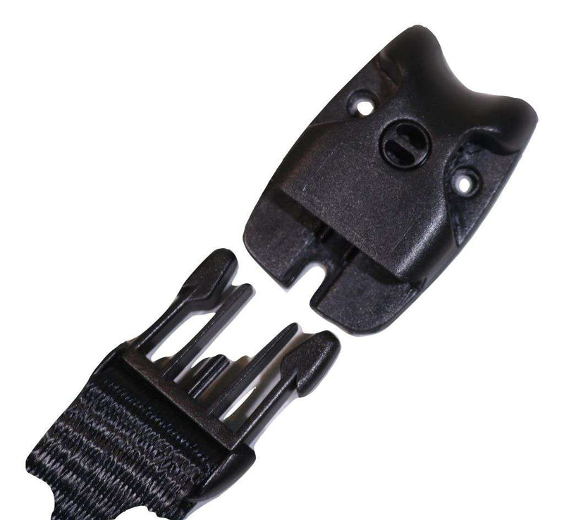 Load image into Gallery viewer, 10 Ft ACW Buckle 2 pc Wind Strap Kit Hot Tub Secure ACW Loc Spa Hurricane Tie Down | TAN