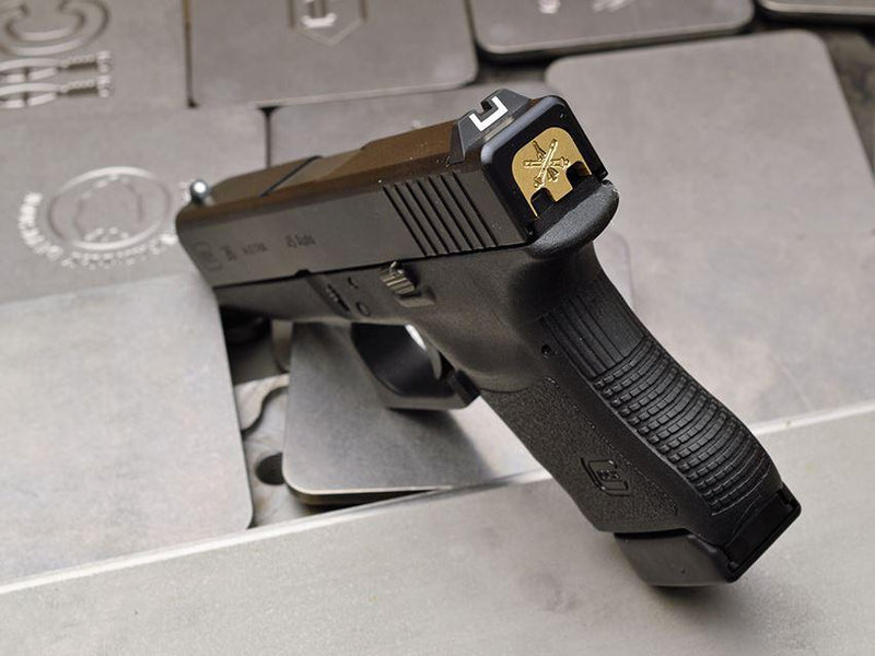 Load image into Gallery viewer, Milspin ARMY Glock Slide Back Plates (Most Popular)