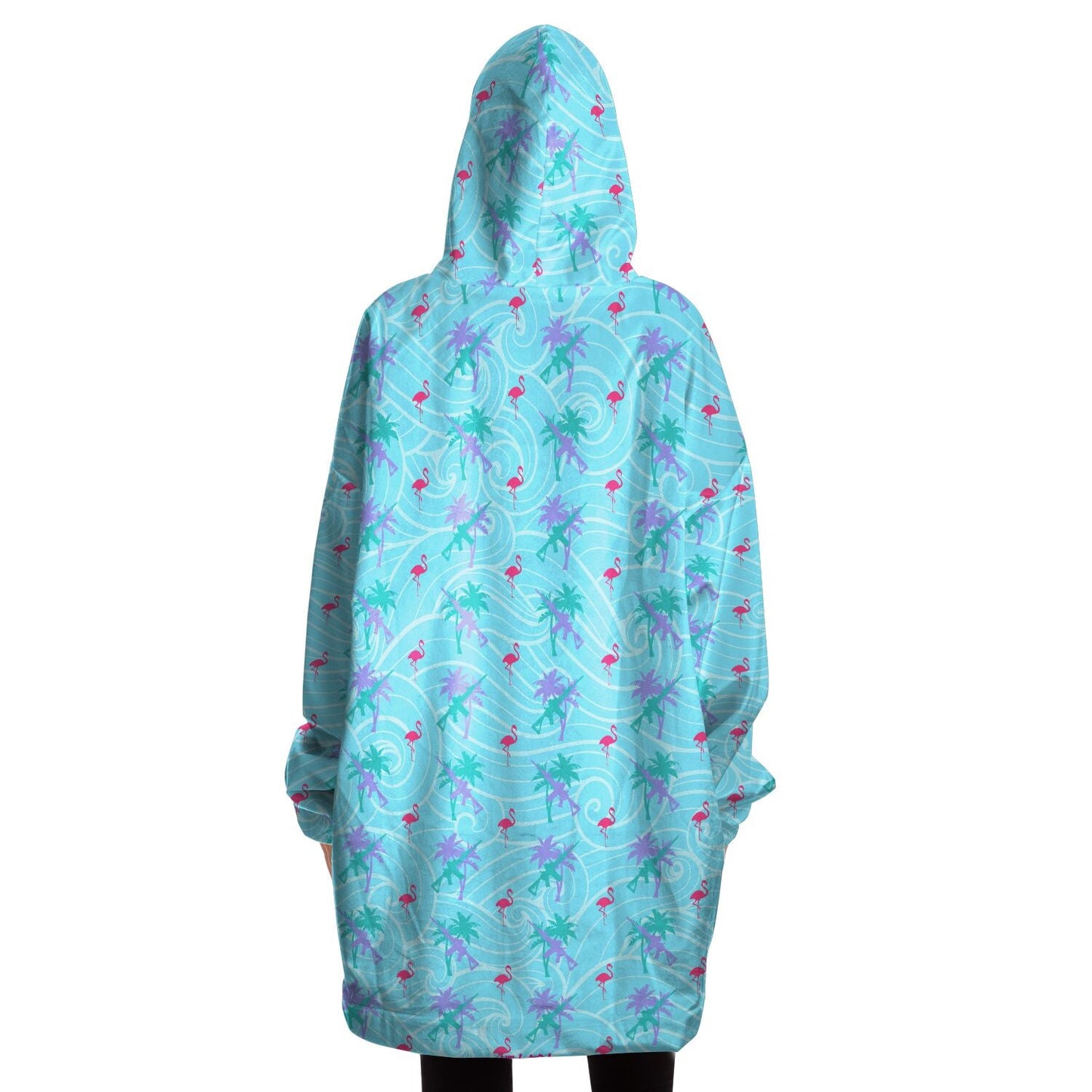 Rad Palm Tropical Tidal Wave Snug Hoodie