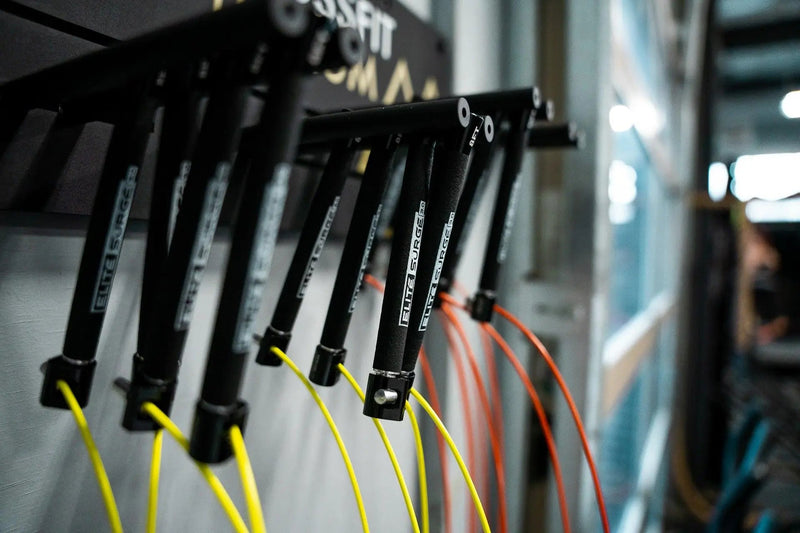 Load image into Gallery viewer, Adjustable Jump Rope Rack