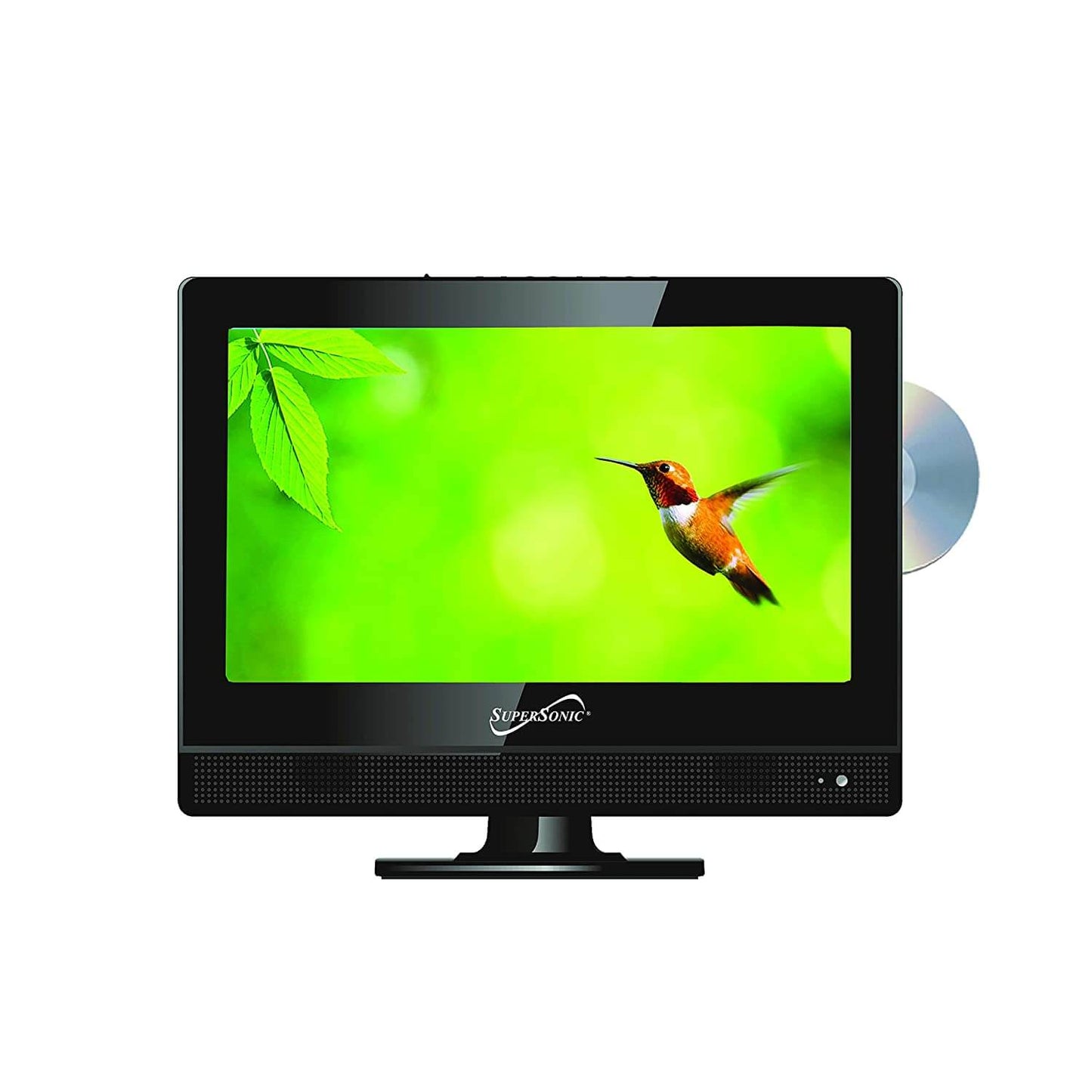 Supersonic 13.3" 12 Volt AC/DC LED HDTV with DVD Player, USB, SD Card Reader and HDMI (SC-1312)