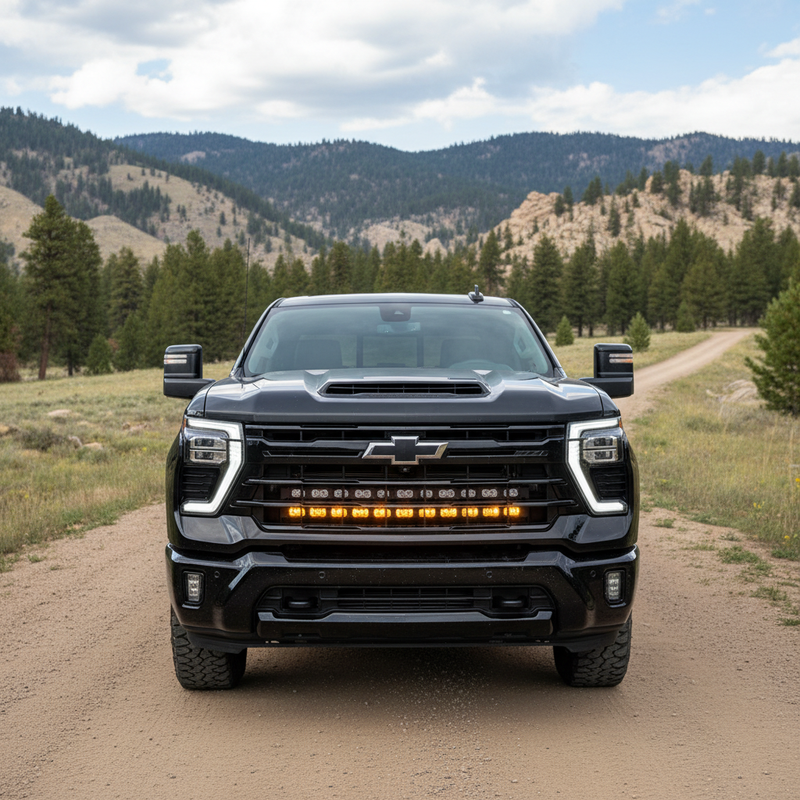 Load image into Gallery viewer, 2020+ Chevrolet Silverado 2500/3500 Single 40in Light Bar - PRO