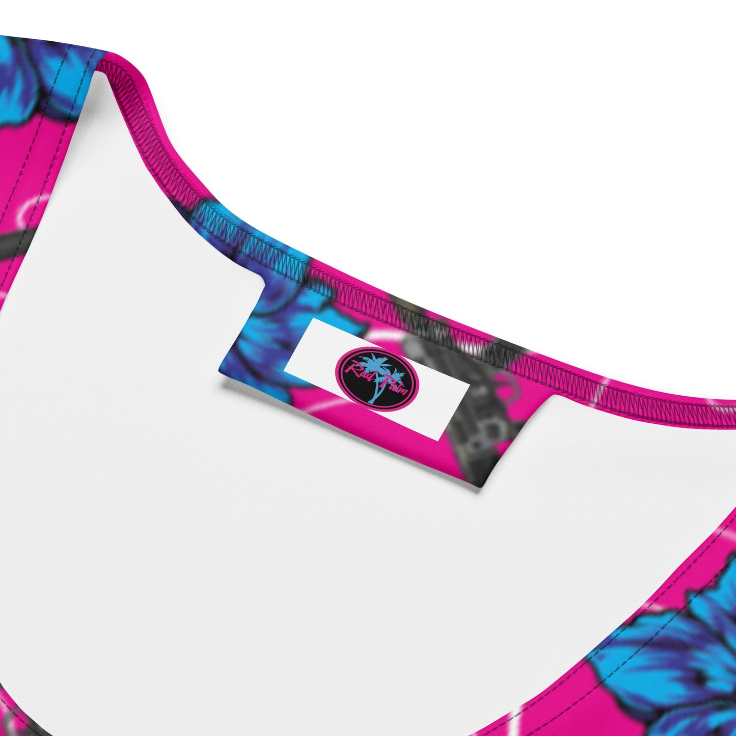 High Capacity Hibiscus Crop Top