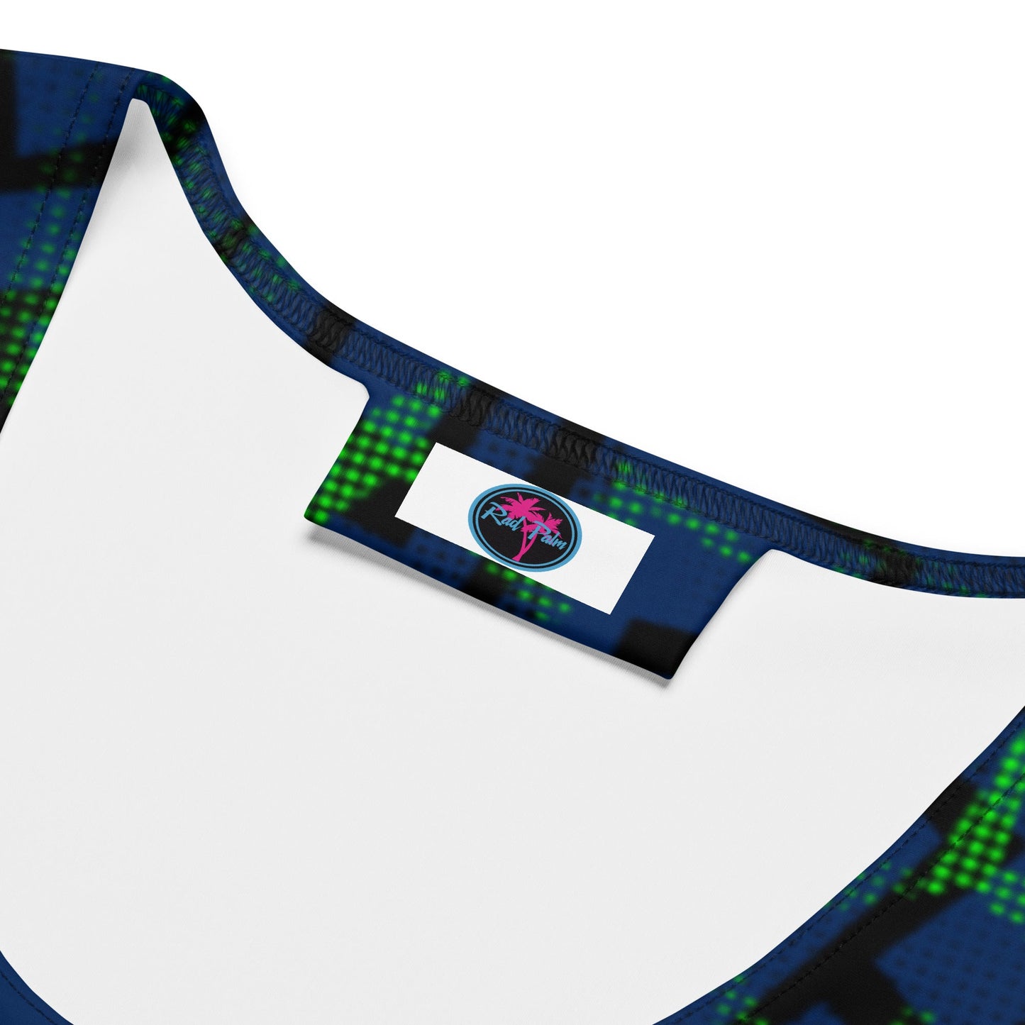2023 Blue Green Crop Top