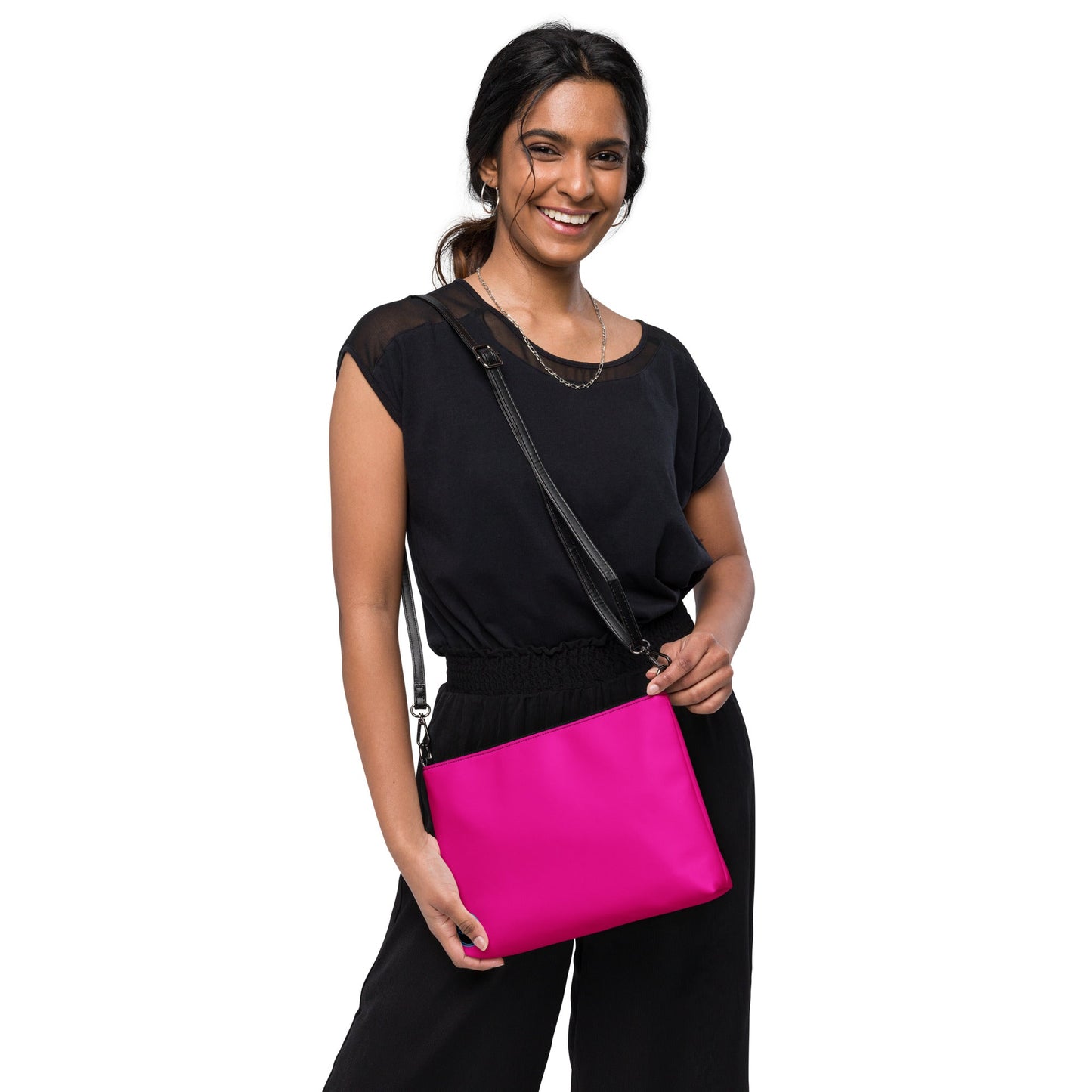 Hot Pink Crossbody Bag