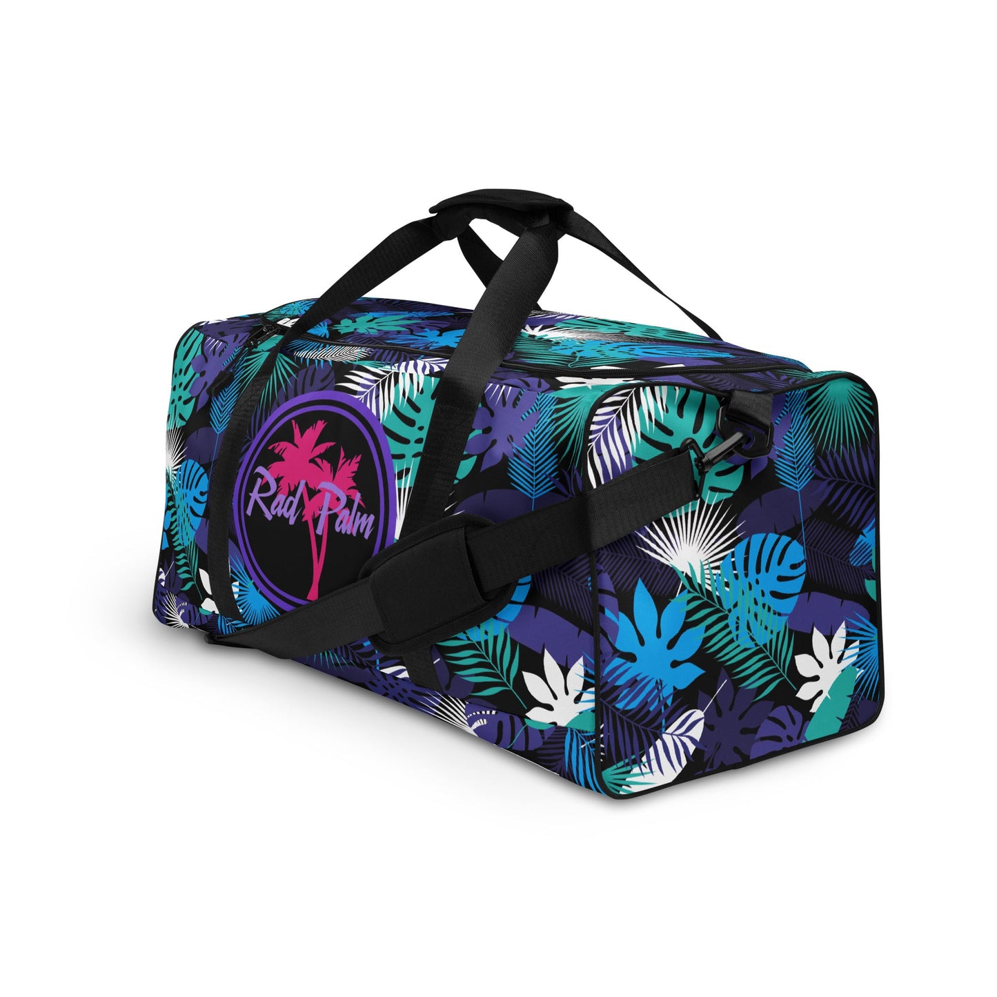 Neon Jungle Night Duffle Bag