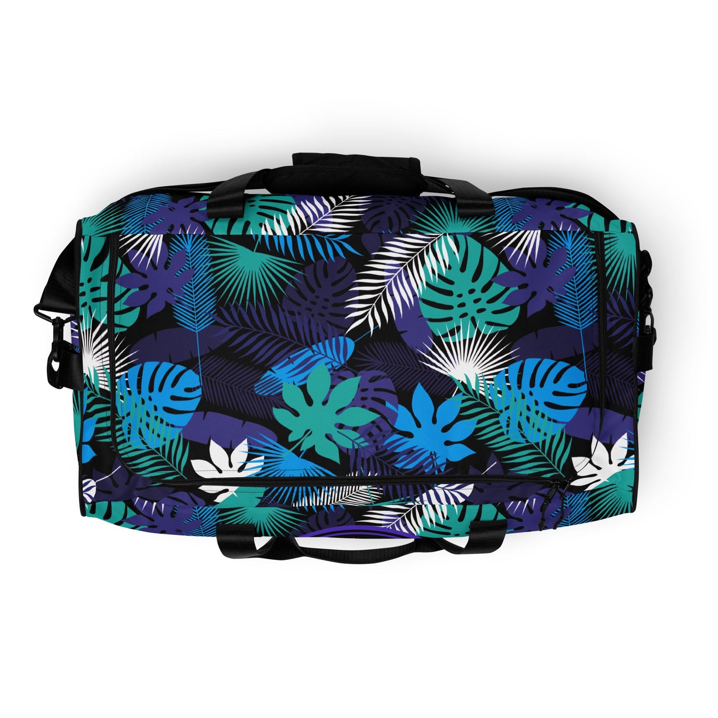 Neon Jungle Night Duffle Bag