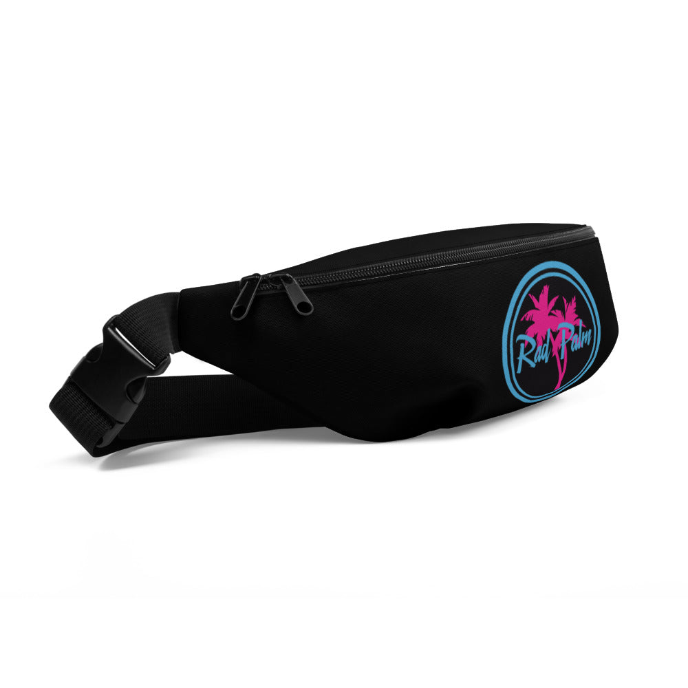 Rad Palm Logo Black Fanny Pack