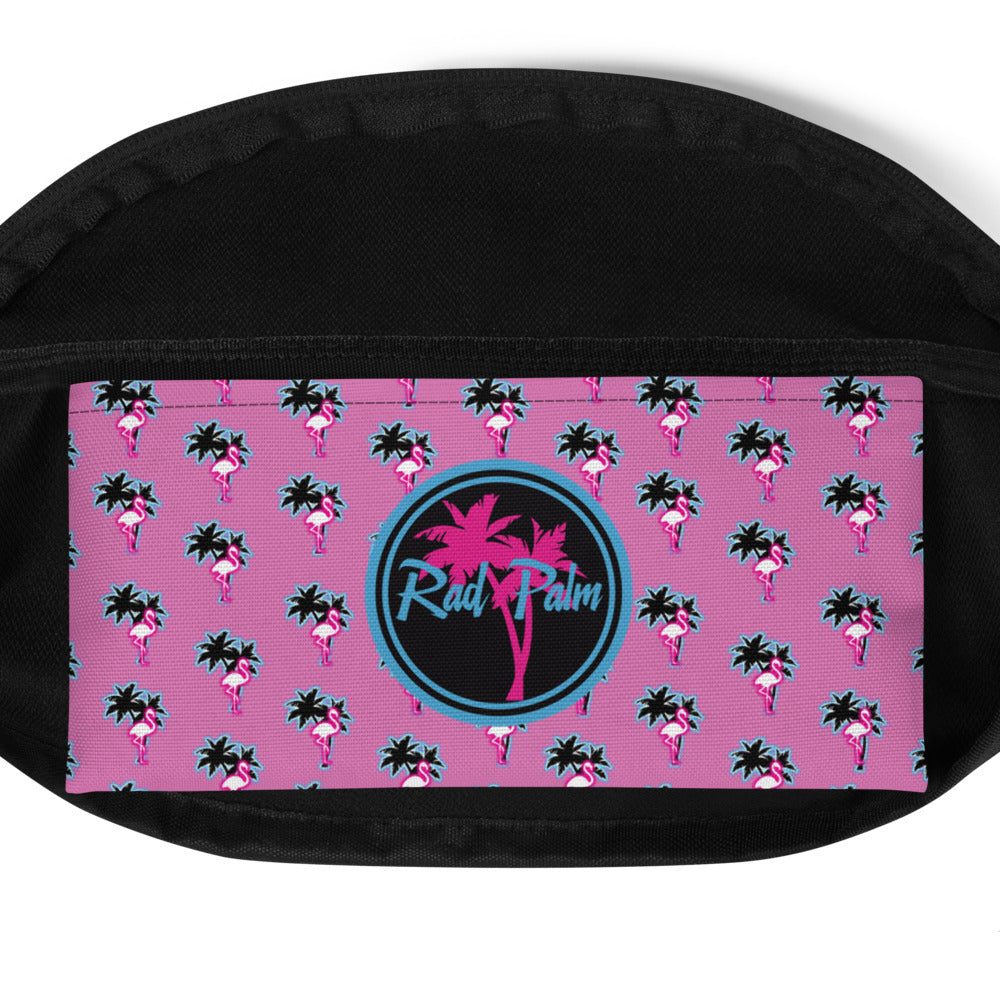 Rad Palm Pink Flamingo Fanny Pack
