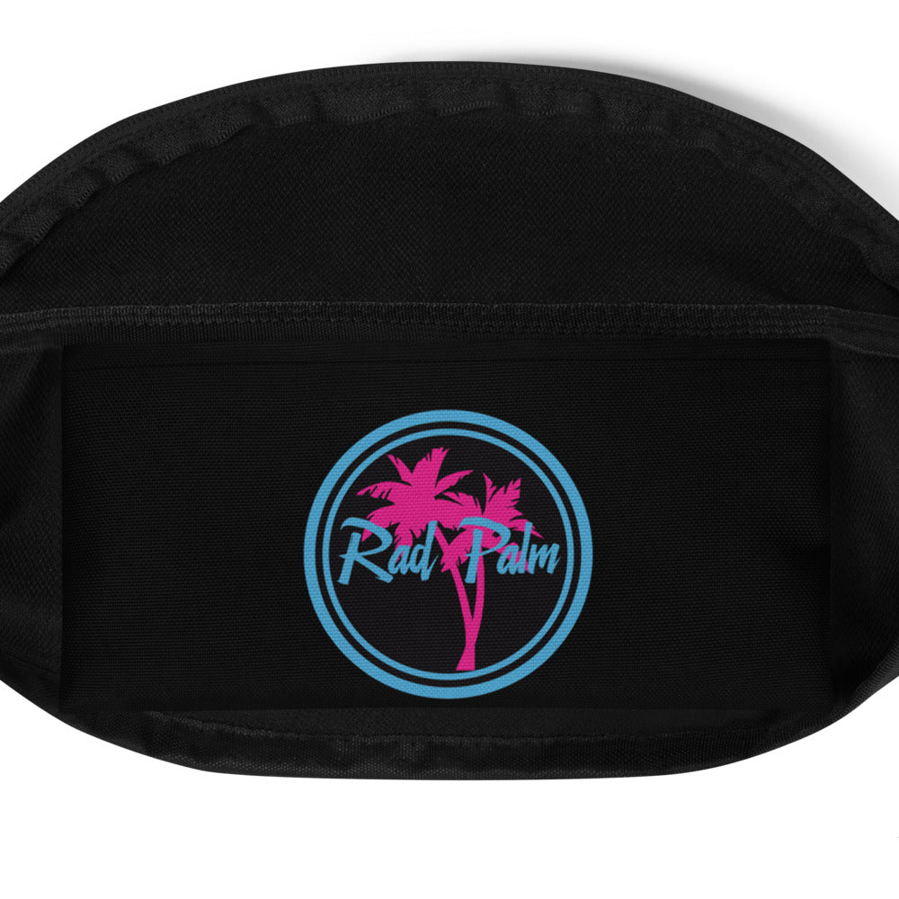 Rad Palm Logo Black Fanny Pack