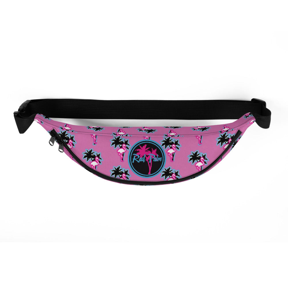 Rad Palm Pink Flamingo Fanny Pack