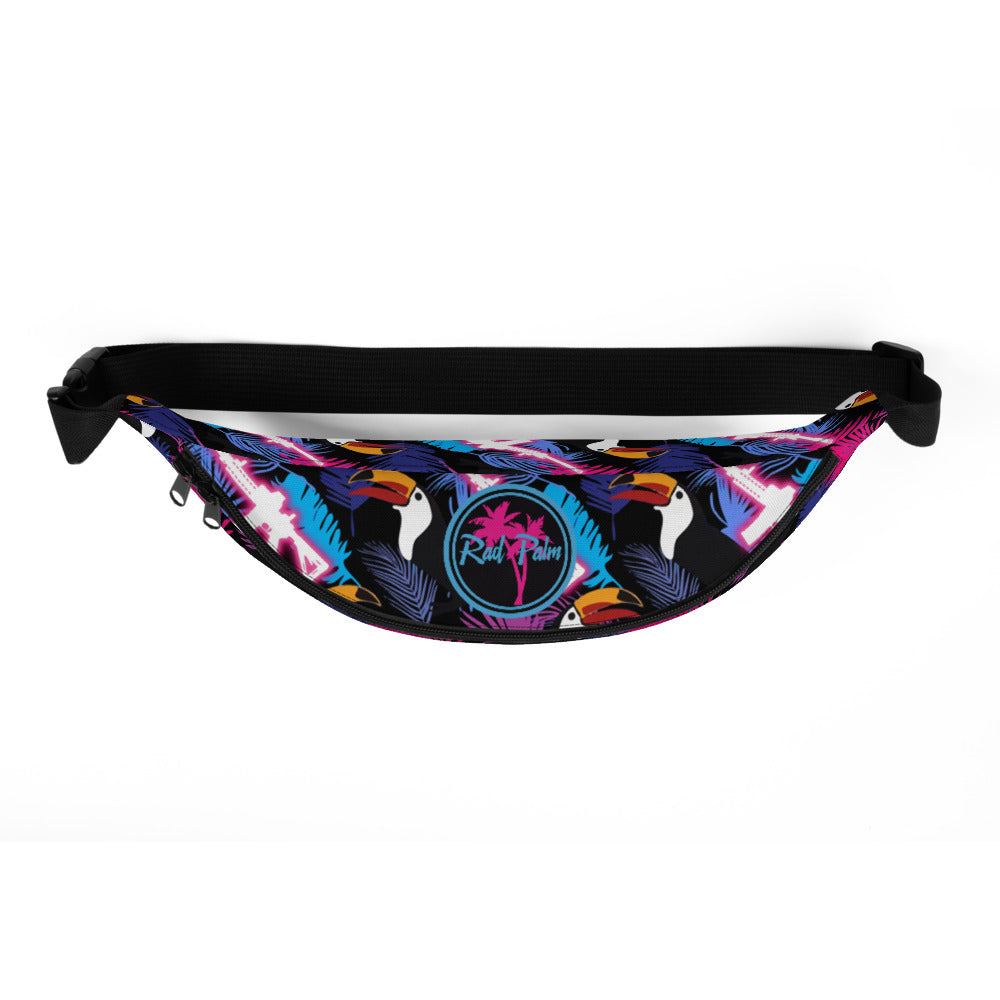 Rad Palm Toucan Attack Fanny Pack