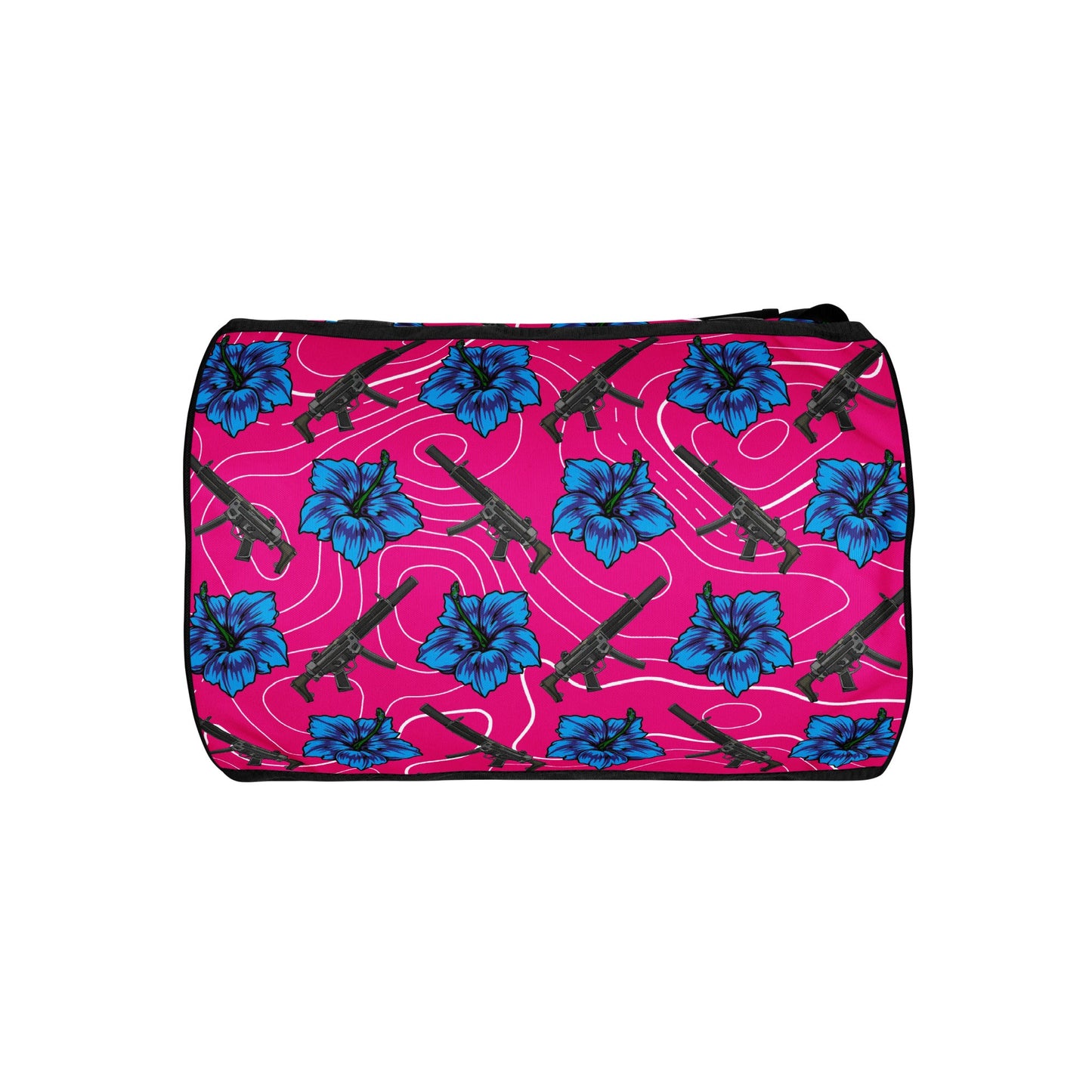 High Capacity Hibiscus Gym Bag
