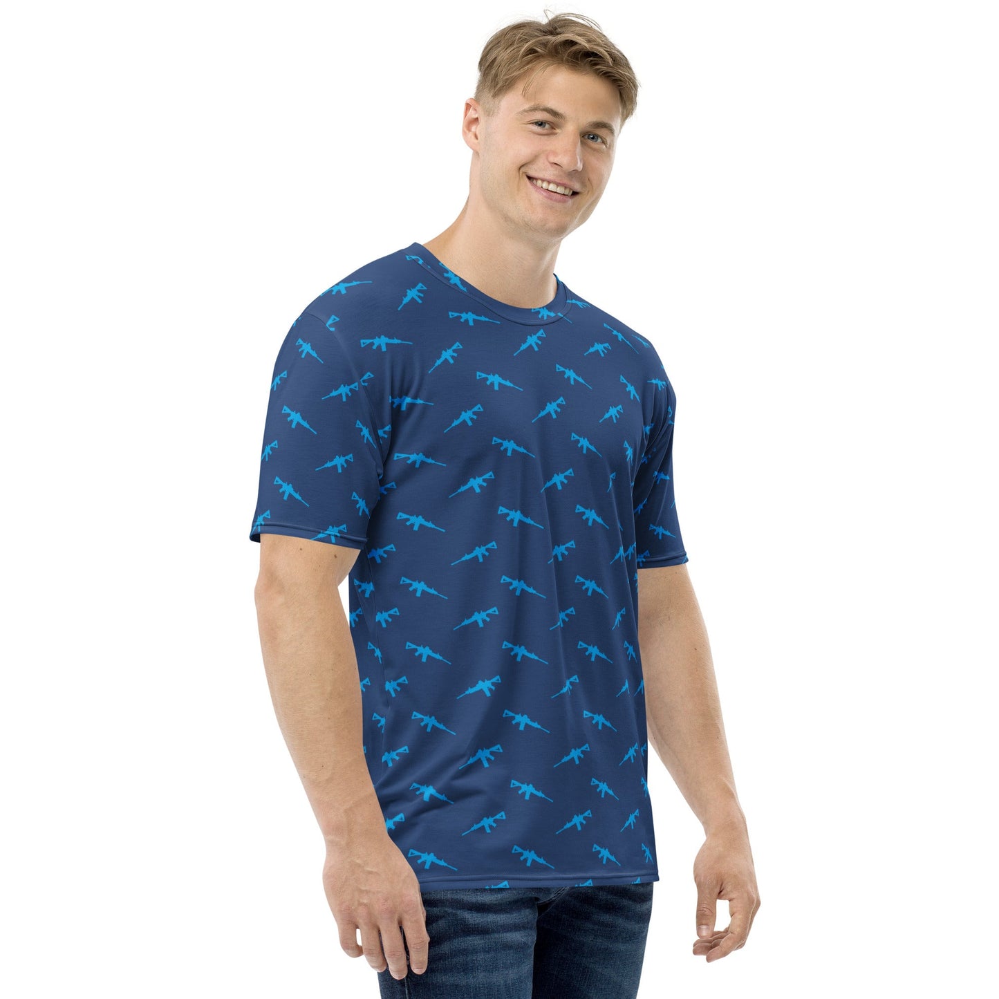 Rad Palm Blue AR's Men's T-Shirt