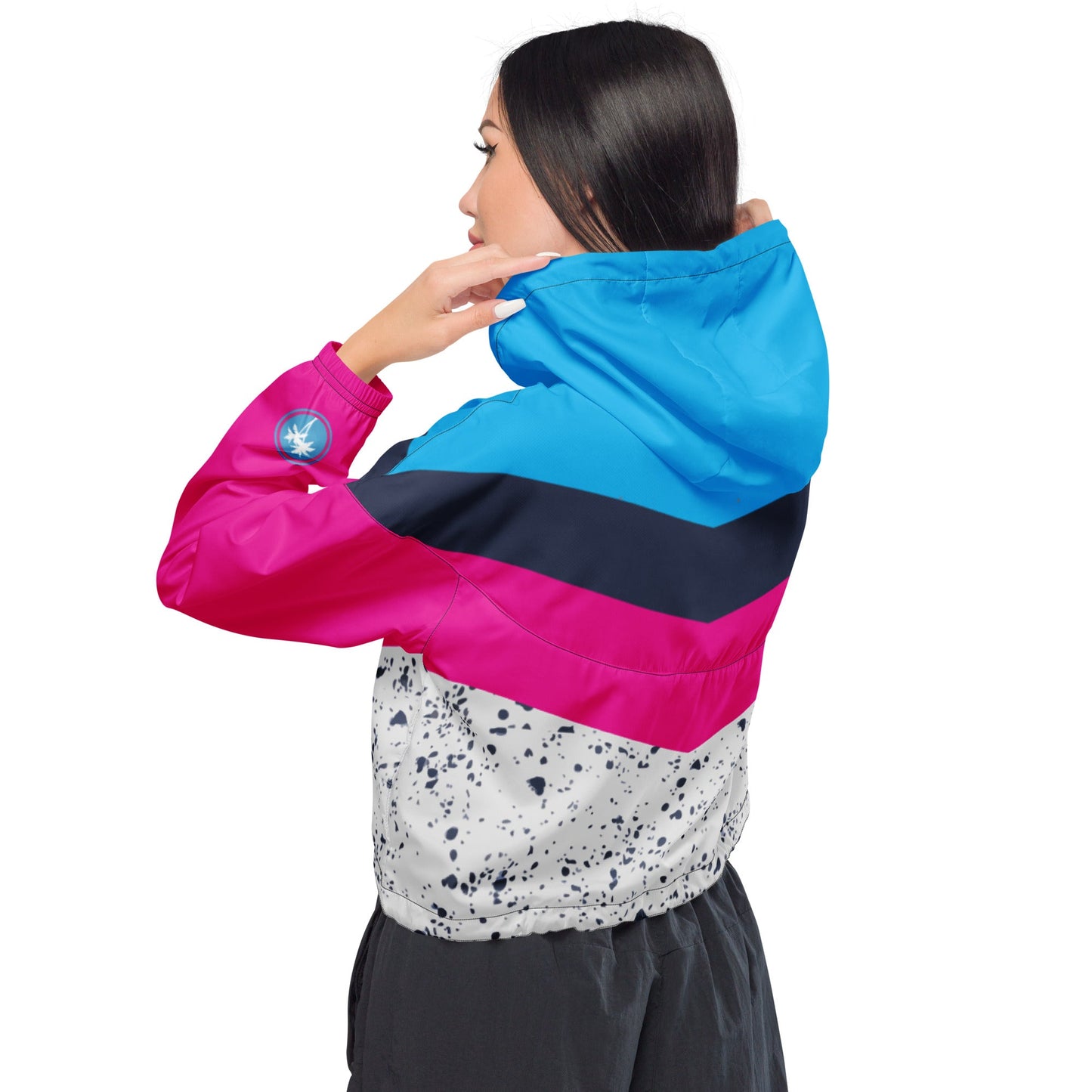 Rad Palm Bottoms Up V2 Women’s Cropped Windbreaker