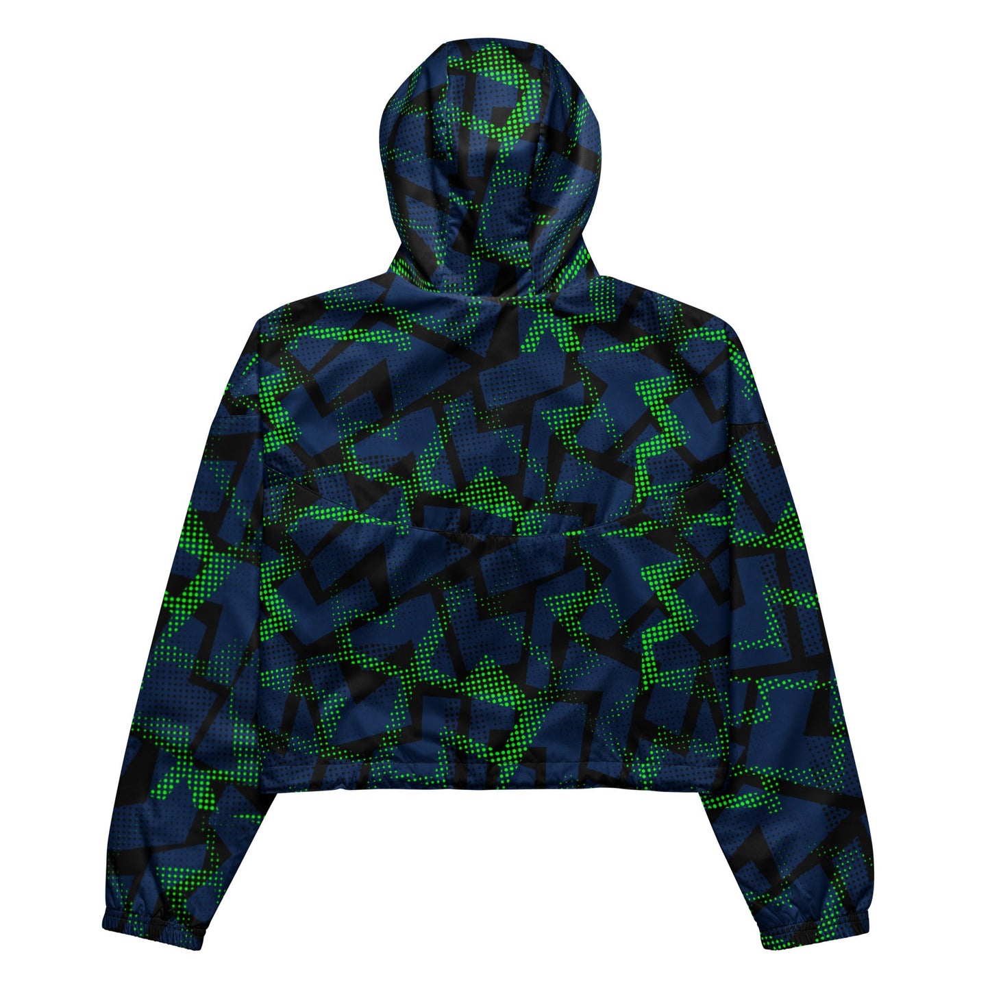 Rad Palm 2023 Navy Women’s Cropped Windbreaker
