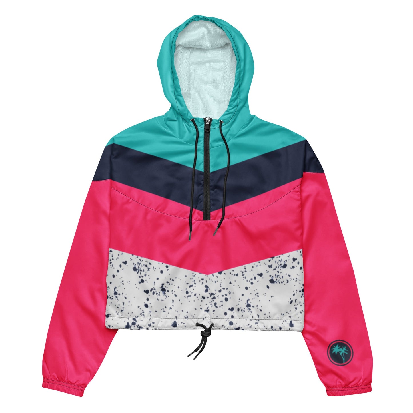 Rad Palm Bottoms Up Women’s Cropped Windbreaker