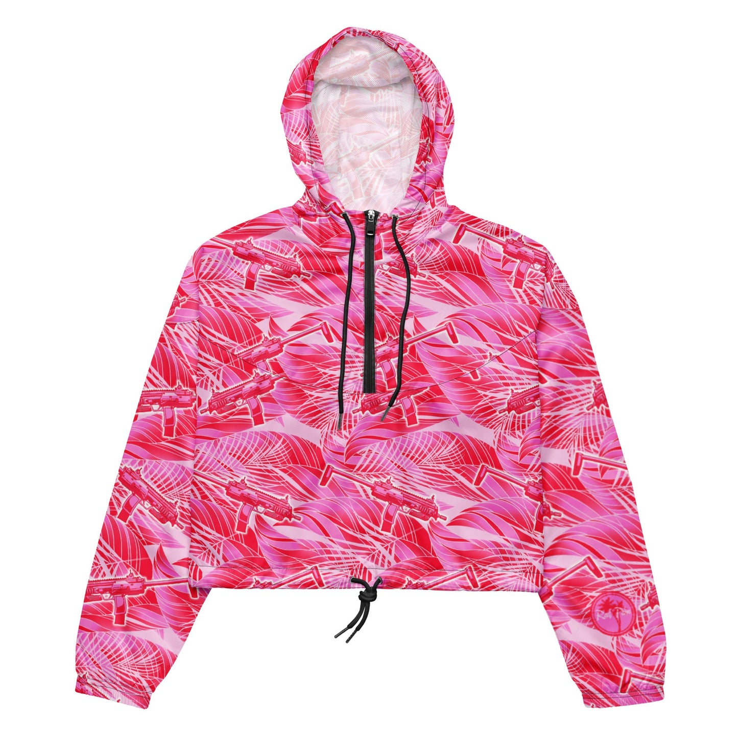 Rad Palm Tropic 7 Women's Cropped Windbreaker