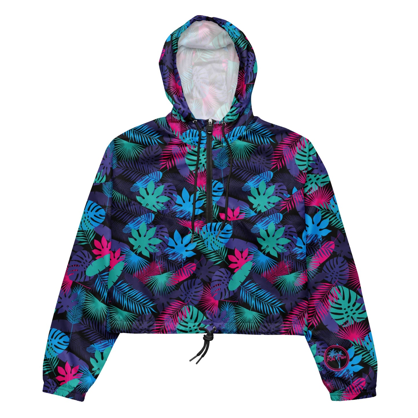 Neon Jungle Women’s Cropped Windbreaker