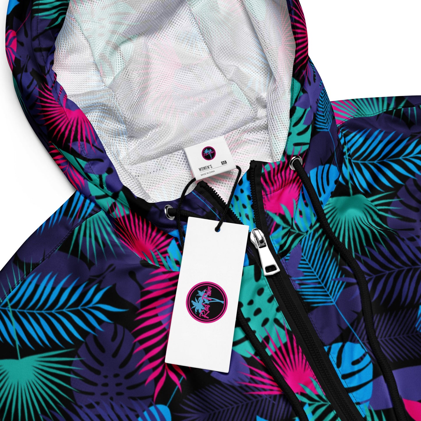 Neon Jungle Women’s Cropped Windbreaker