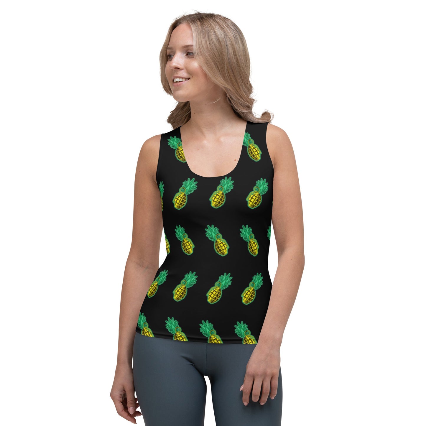 Rad Palm Pineapple Death Tank Top