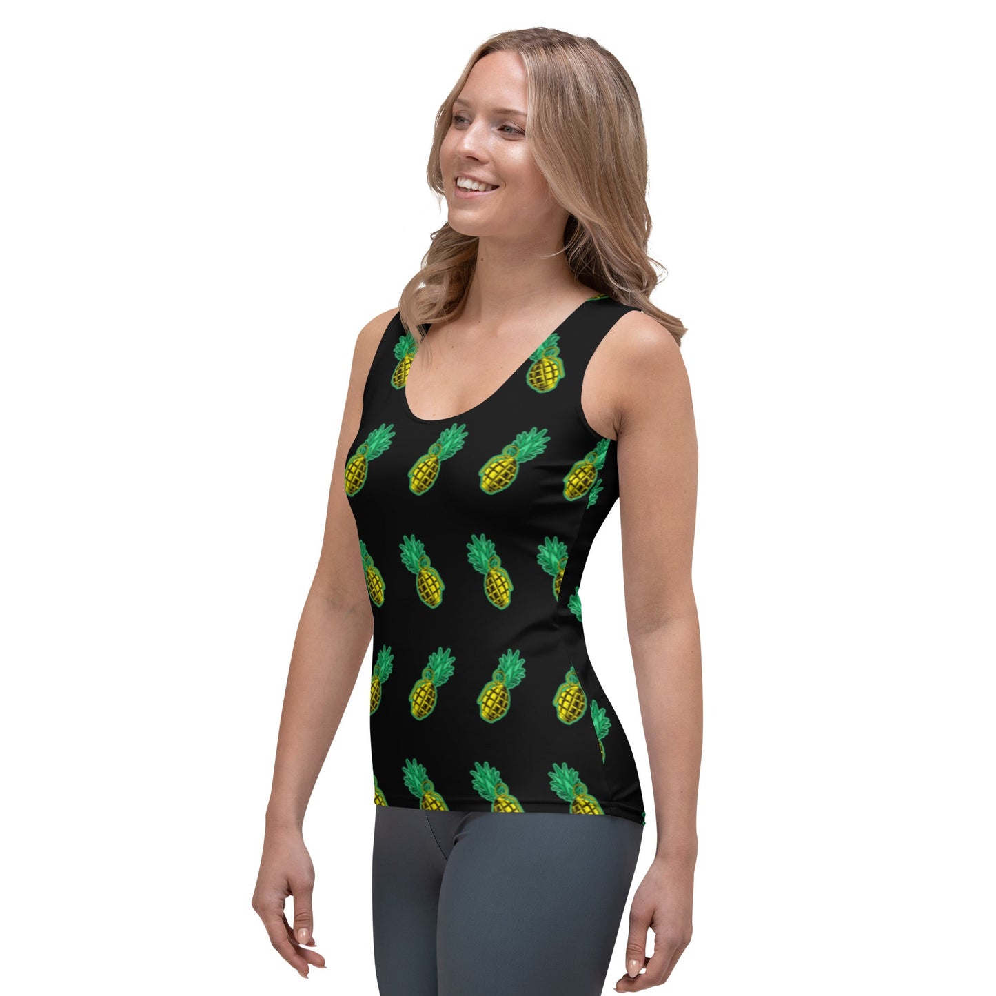 Rad Palm Pineapple Death Tank Top
