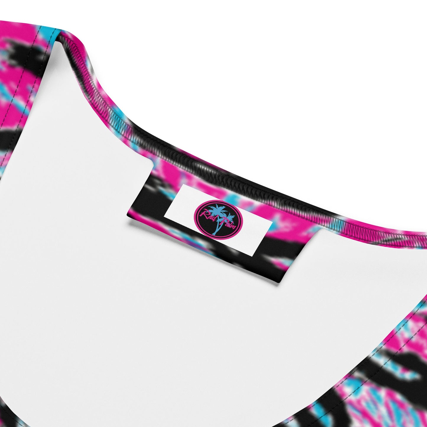 Rad Palm Neon Tiger Stripe Tank Top